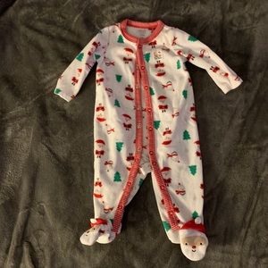 Christmas fleece jammies